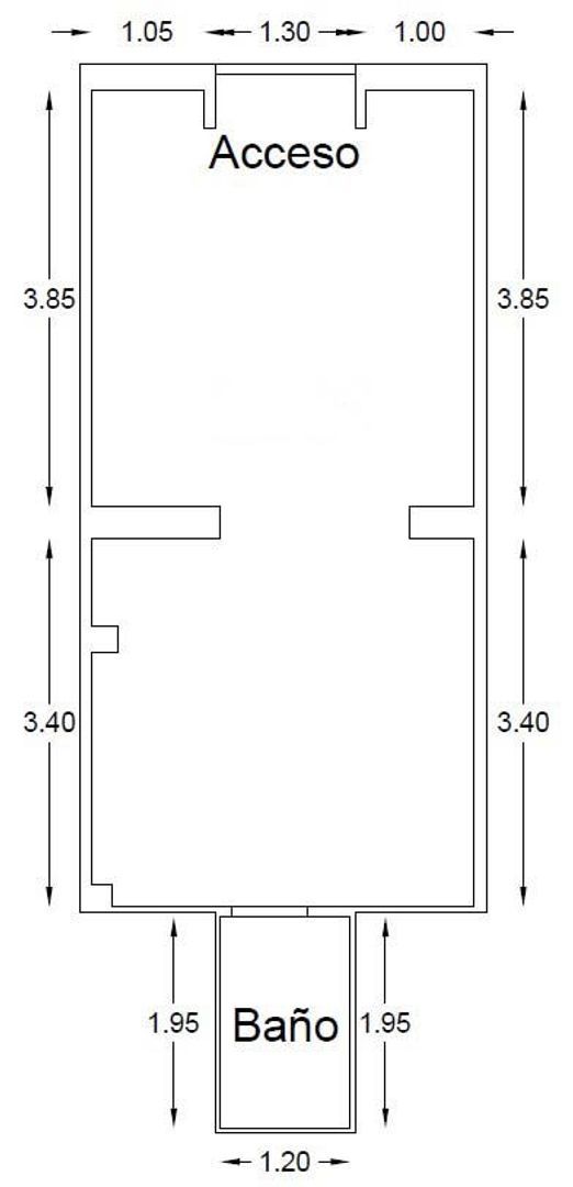 Caupolicán, Santiago plattegrond-0