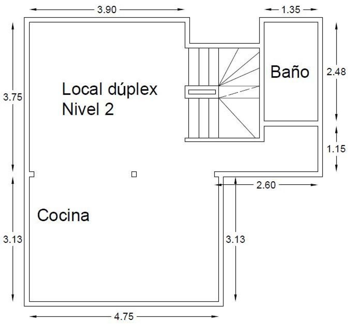 Caupolicán, Santiago plattegrond-0