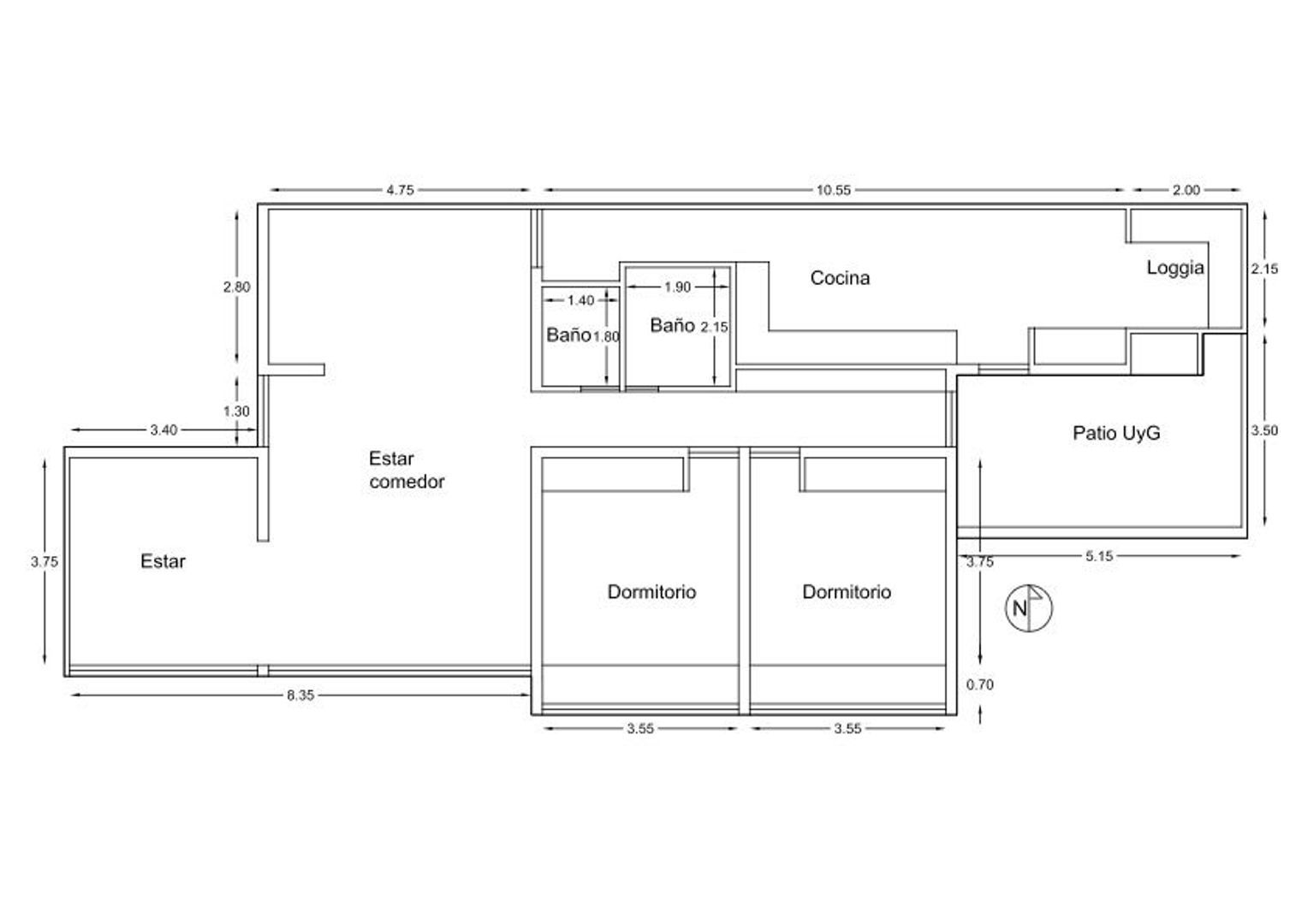 El Quisco, Santiago plattegrond-0