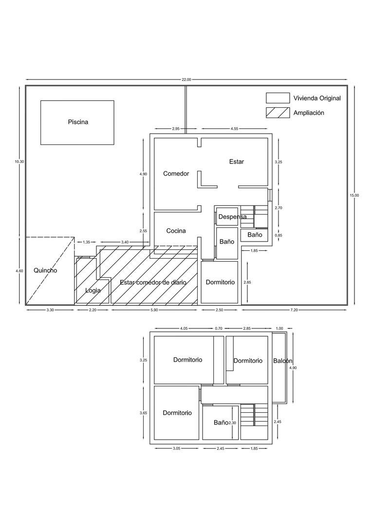 Schiller, Santiago plattegrond-0