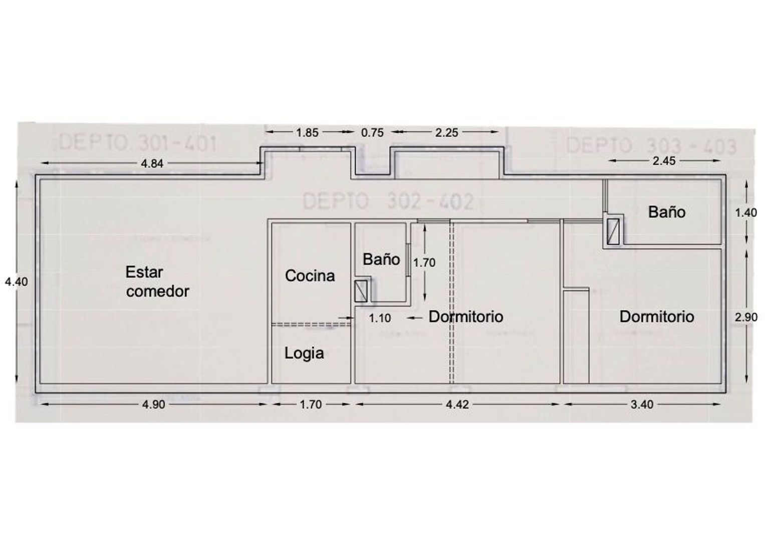 Av. Ricardo Lyon, Santiago plattegrond-0
