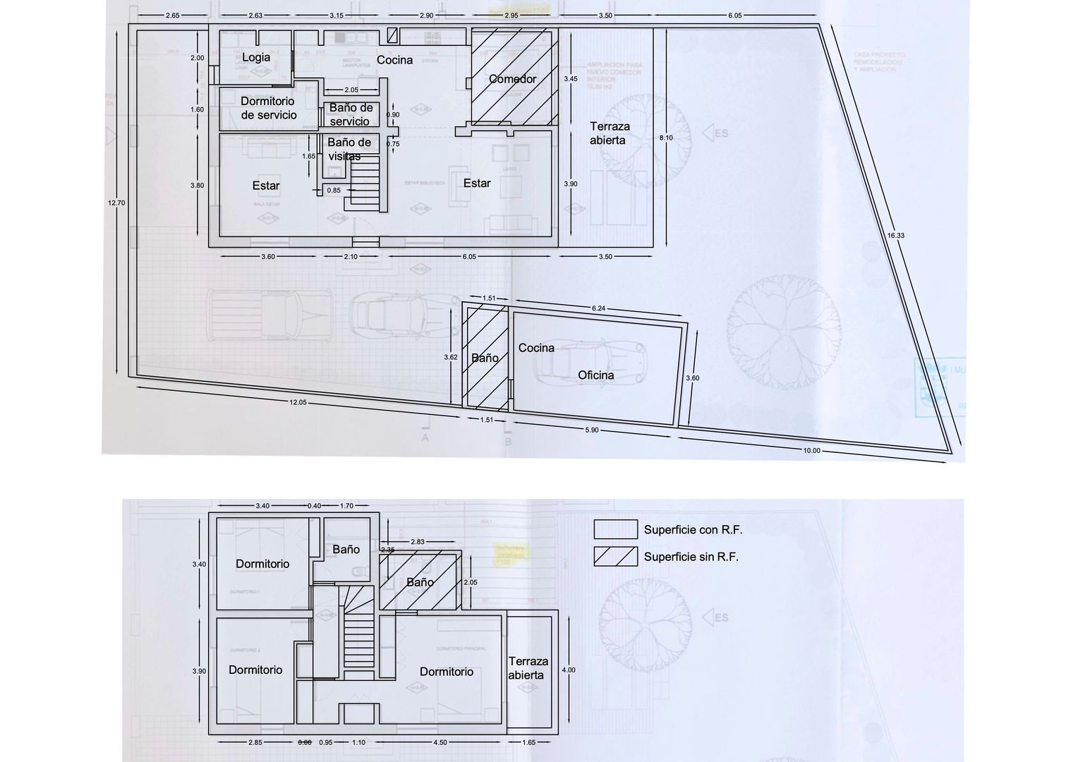 José Luis Aguilar, Santiago plattegrond-0