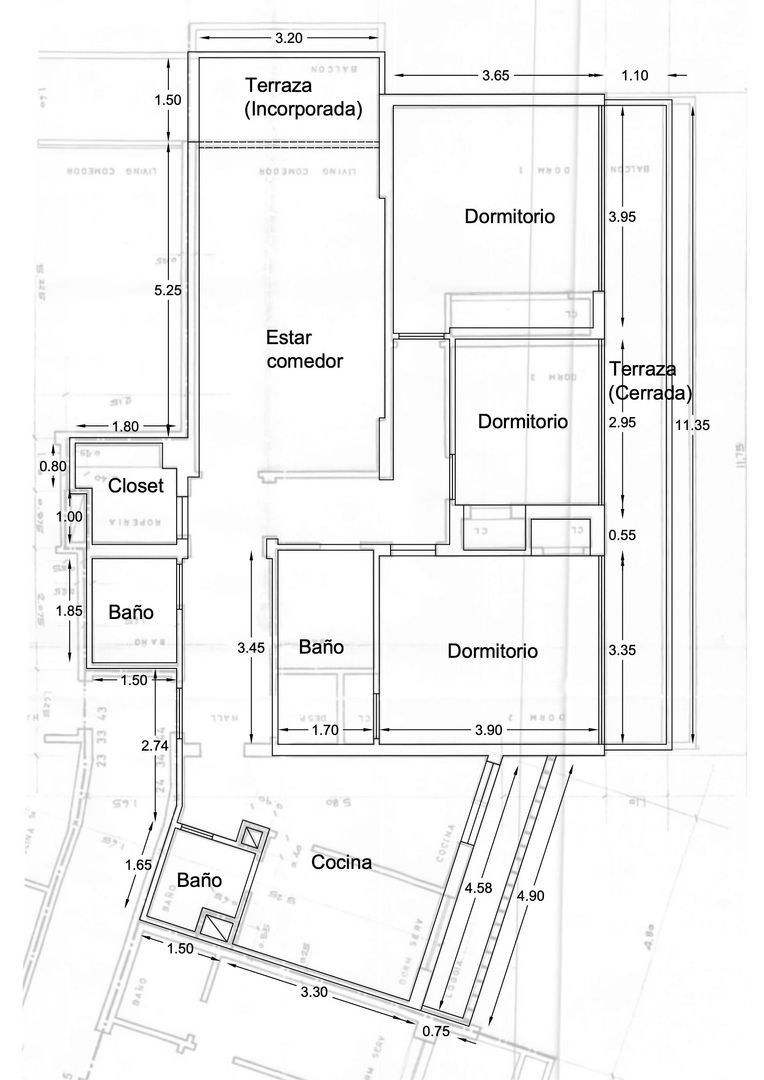Condell, Santiago plattegrond-0