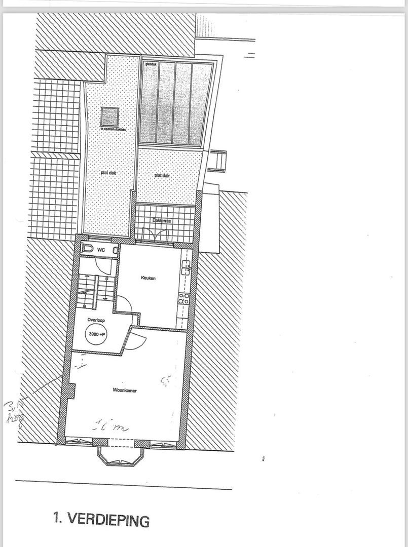 Onze Lieve Vrouweplein 3, Maastricht plattegrond-0