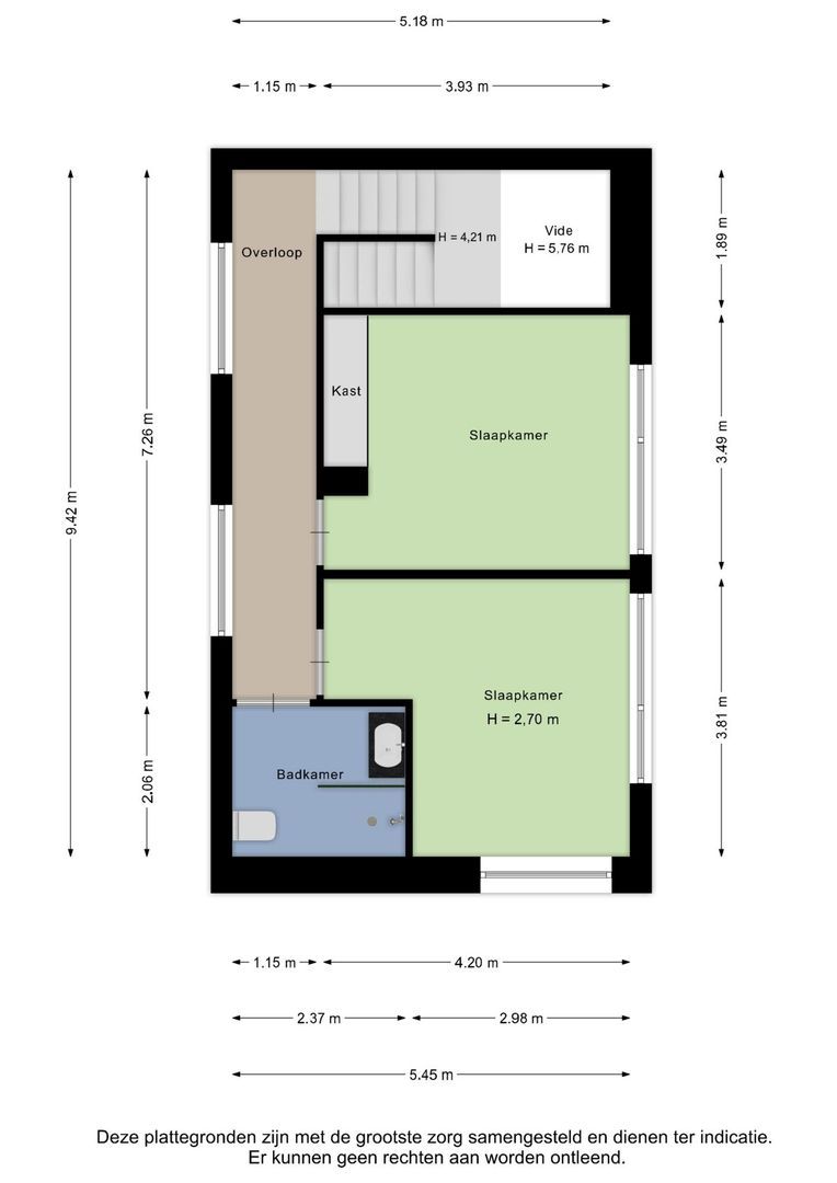 Korenbloem 4, Heerlen plattegrond-1