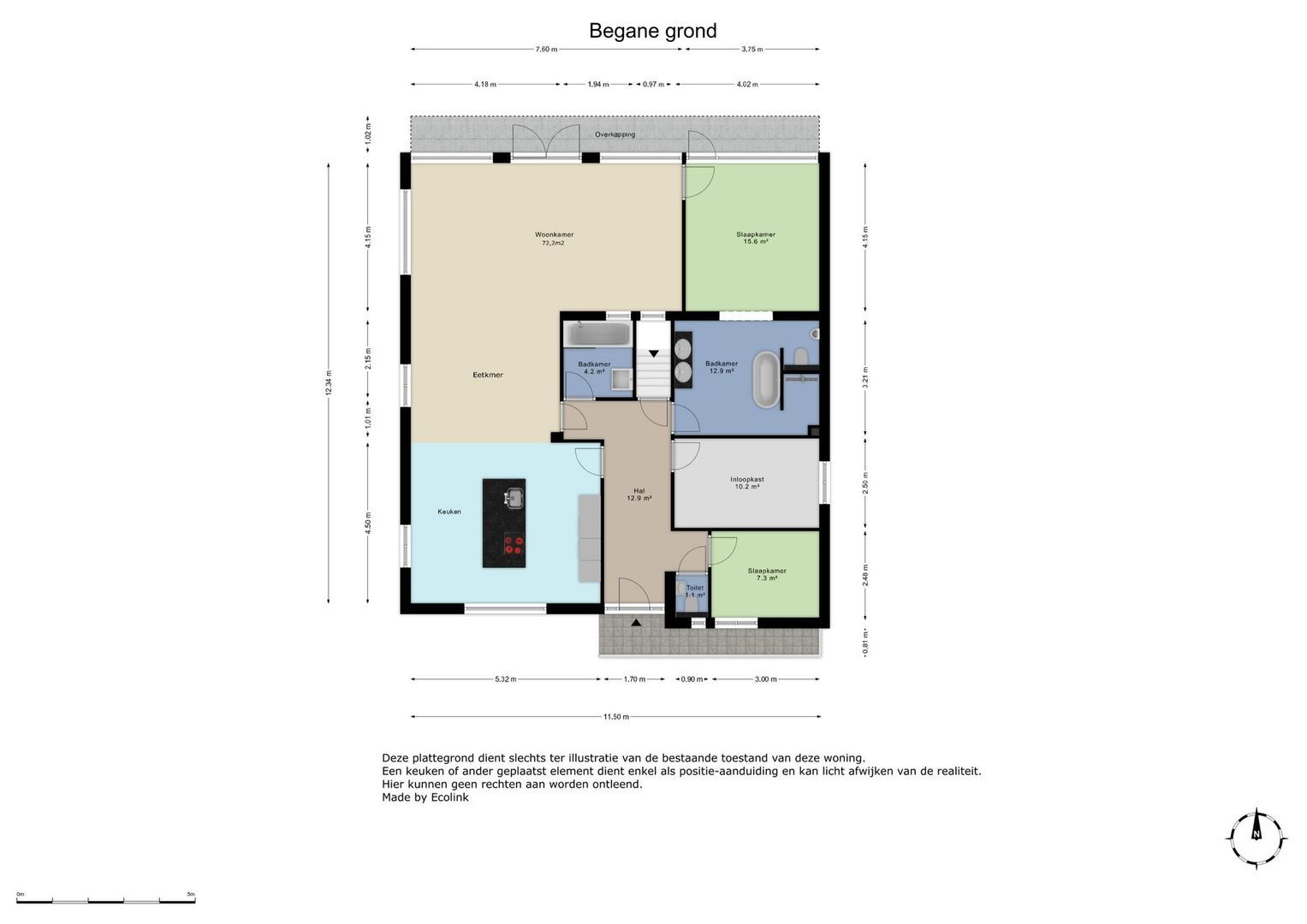 Kaakstraat 49, Èlsloo plattegrond-0
