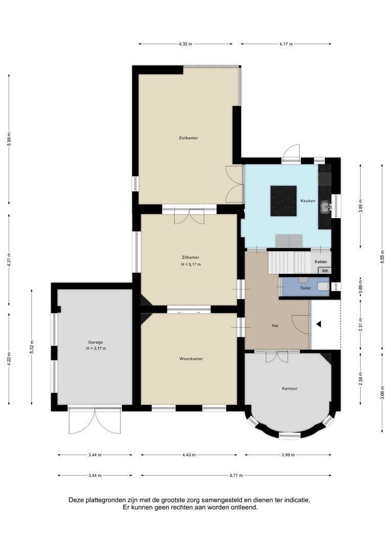 Hommerterweg 224, Hoensbroek plattegrond-0