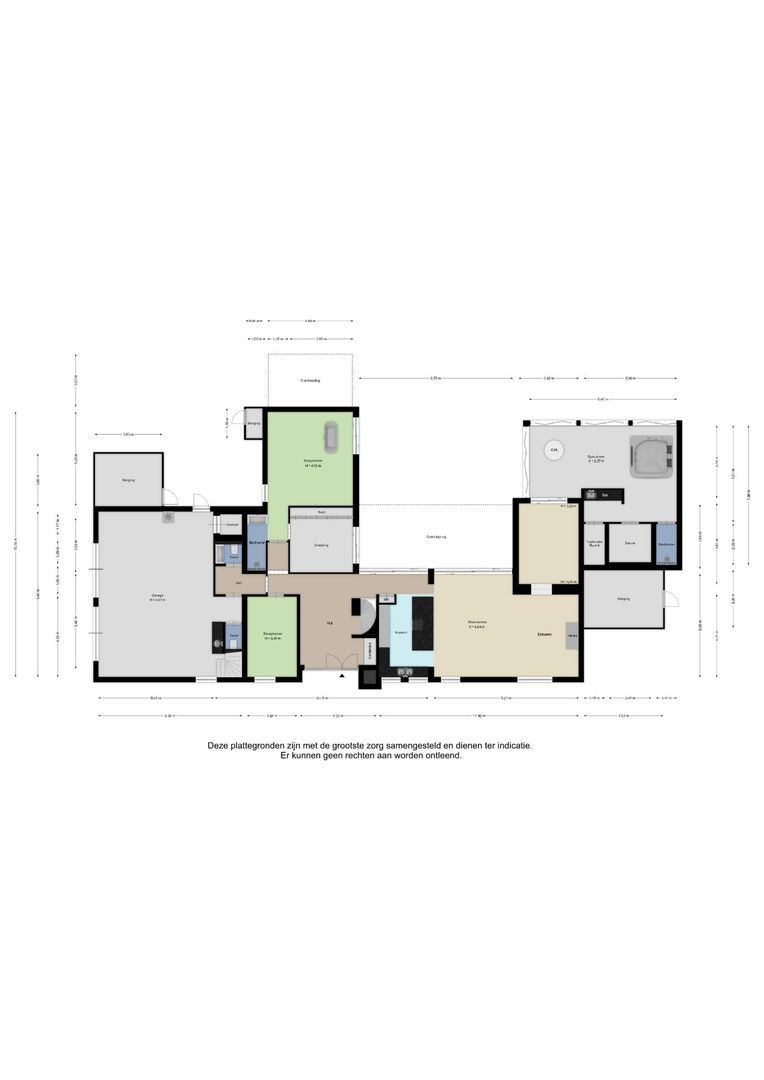 Bonaertsweg 6, Bunde plattegrond-0