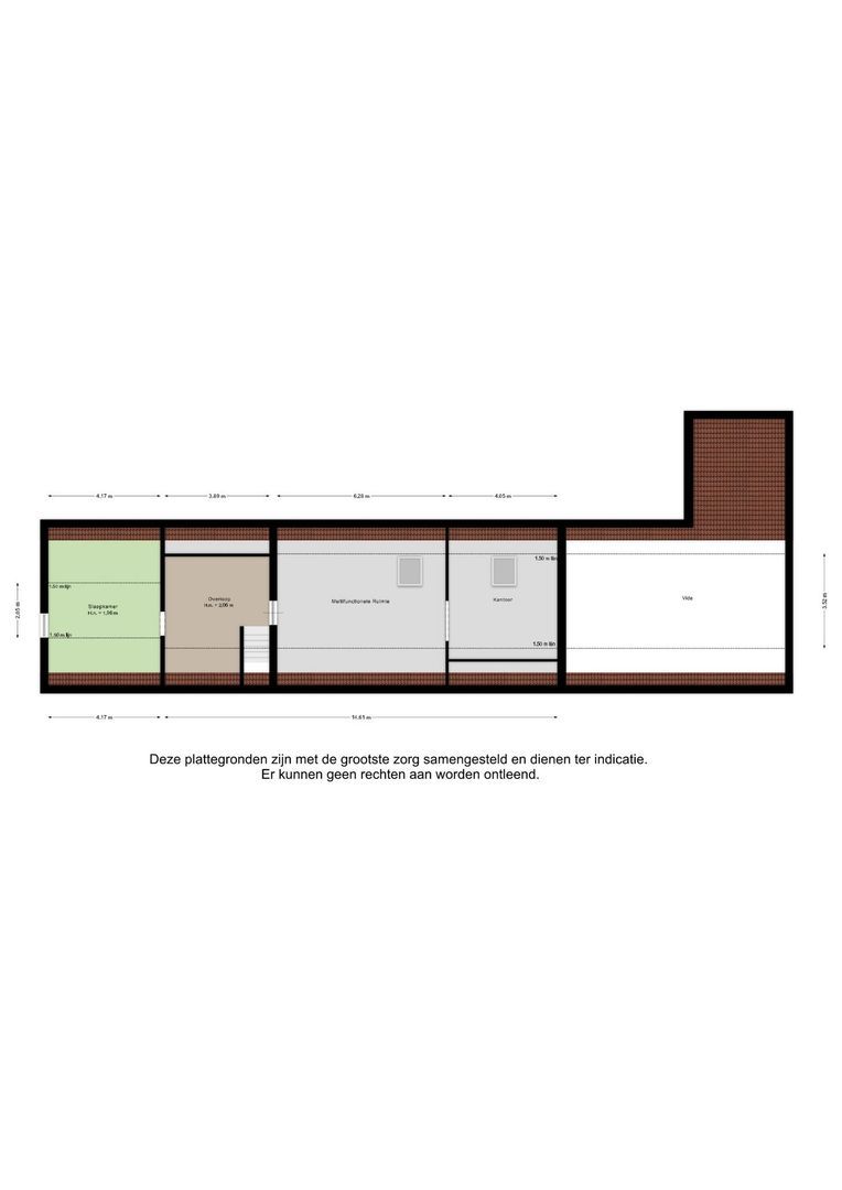 Bonaertsweg 6, Bunde plattegrond-1