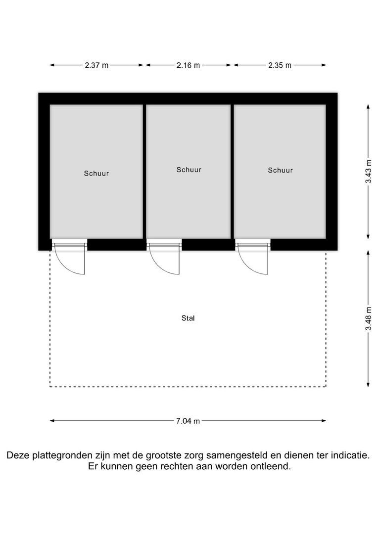Bonaertsweg 6, Bunde plattegrond-3
