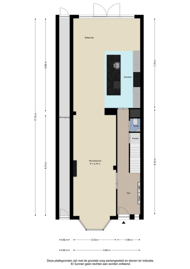 Rijksweg Zuid 107 A, Geleen plattegrond-0