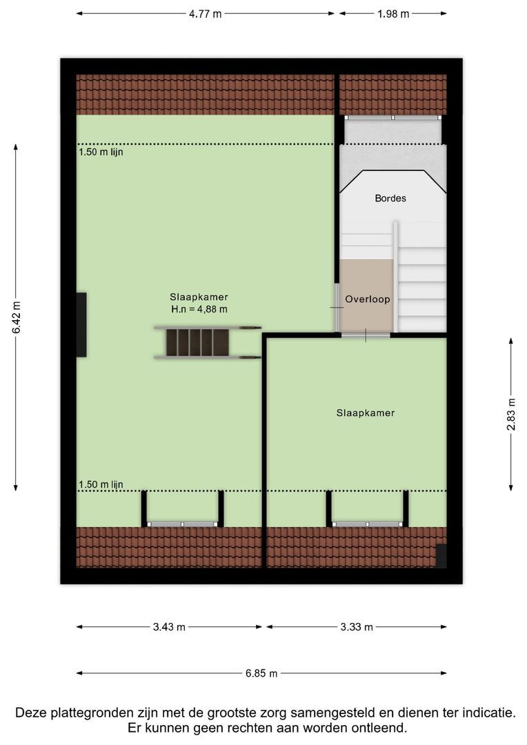 Rijksweg Zuid 107 A, Geleen plattegrond-2