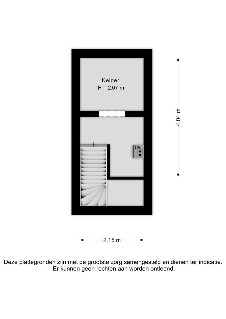 Stiegel 12, Eijsden plattegrond-2