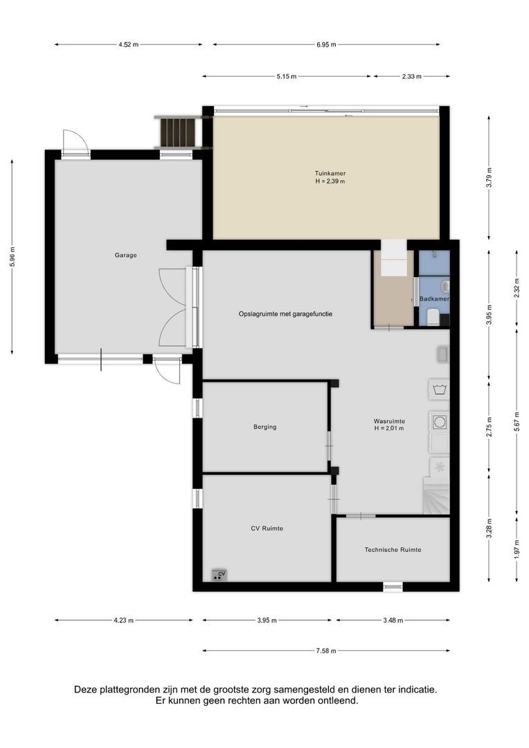 Leenderkapelweg 8, Landgraaf plattegrond-2