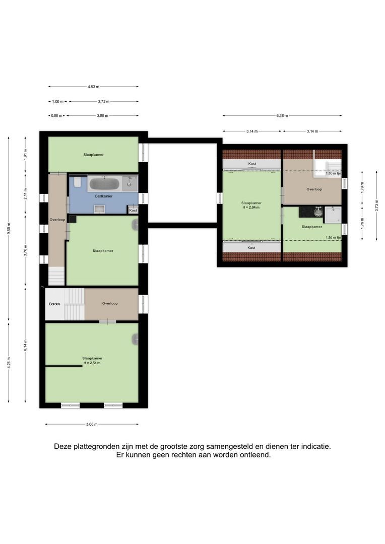 Hoogcruts 2, Noorbeek plattegrond-1