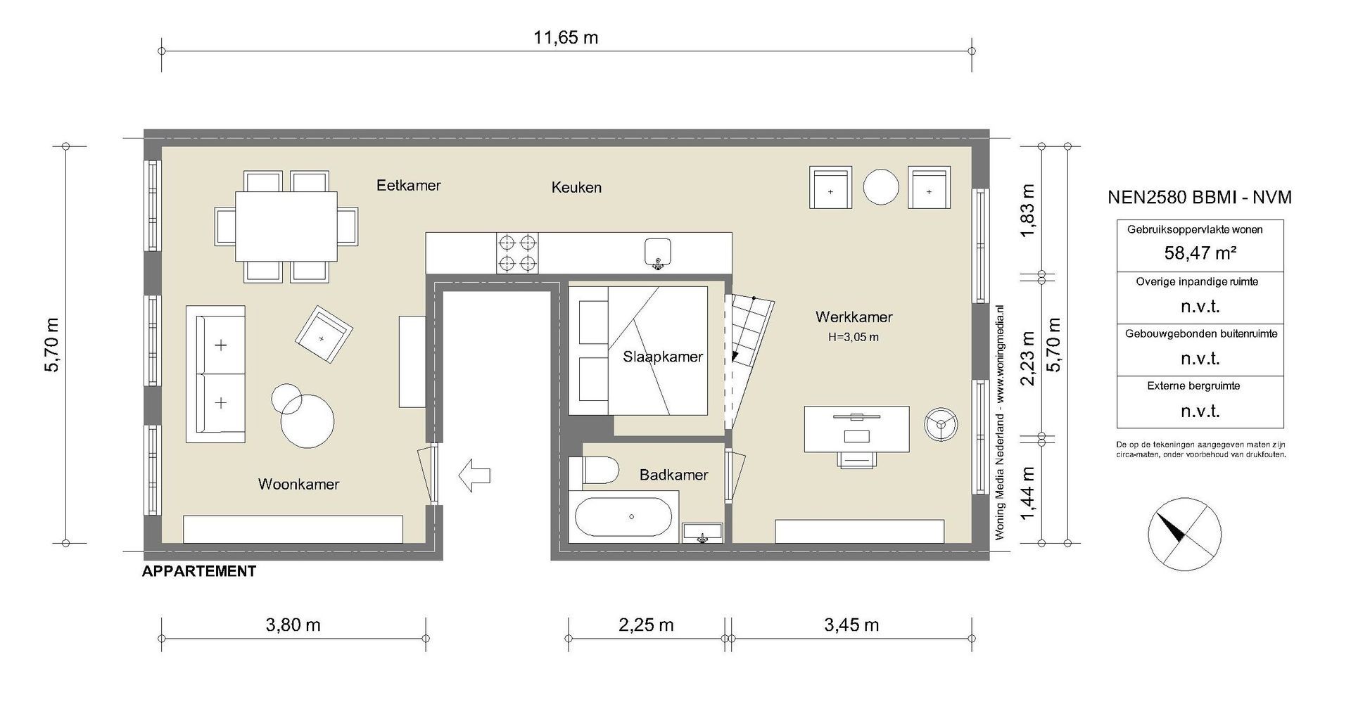 Herengracht 596 I, Amsterdam plattegrond-0
