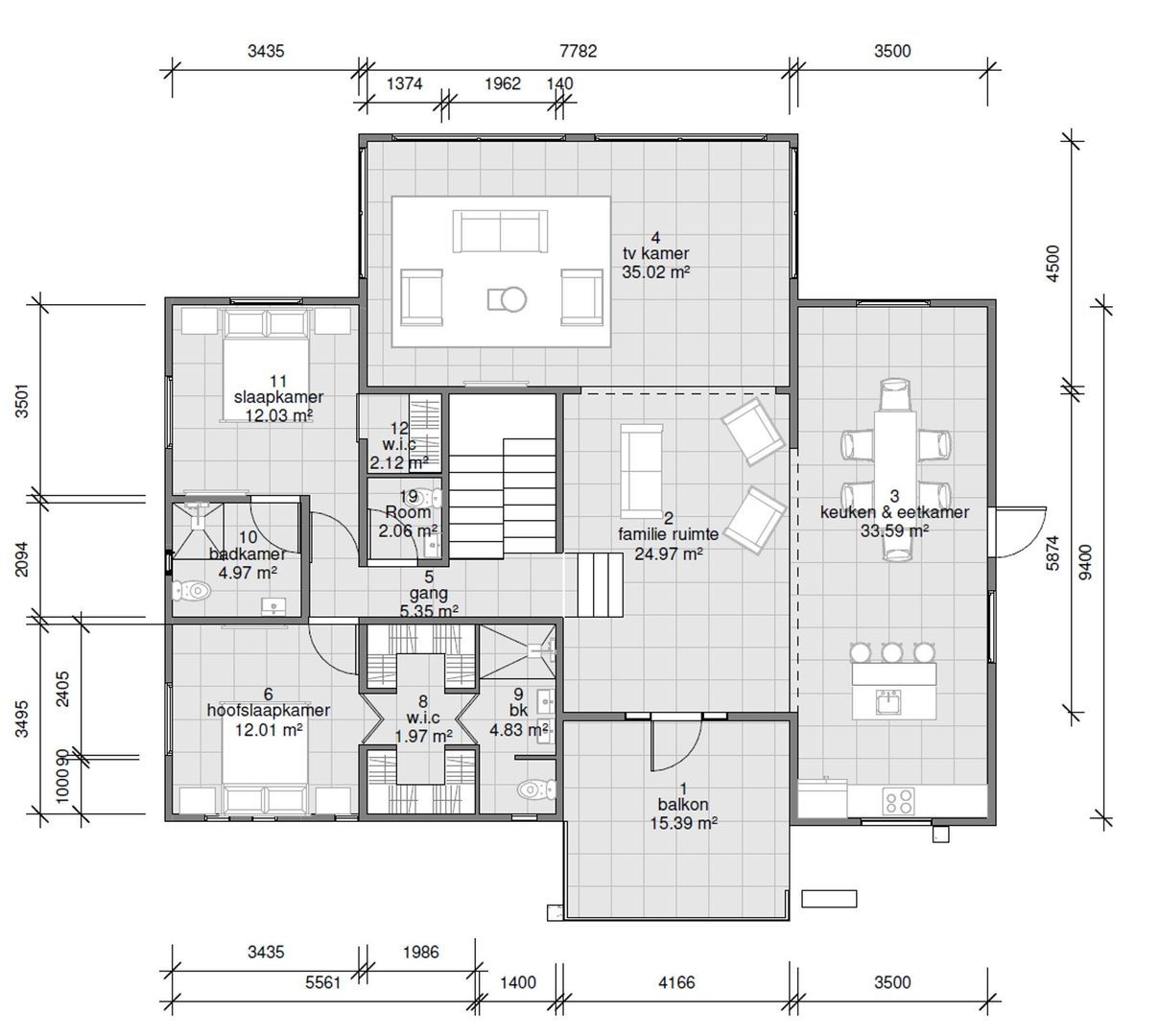 Kaya Tiriyo 14, Matancia plattegrond-0