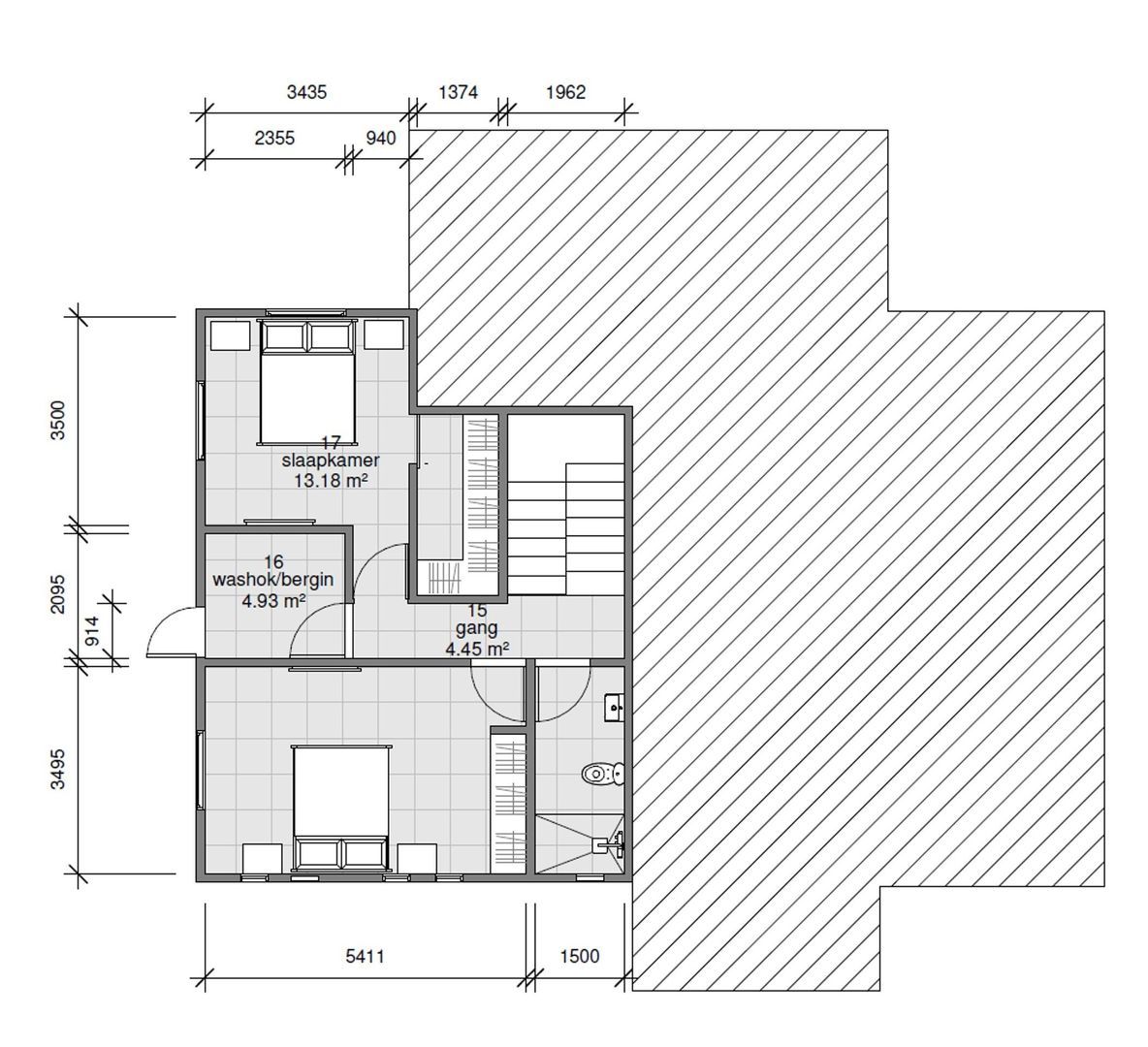 Kaya Tiriyo 14, Matancia plattegrond-1