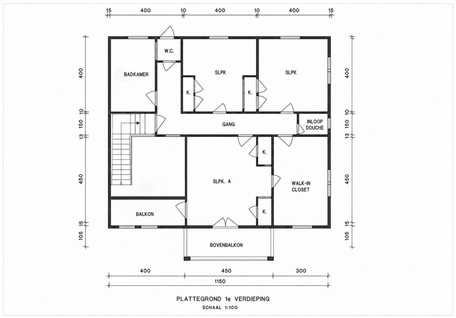 Kaya Amsterdam 24, Santa Rosa plattegrond-1