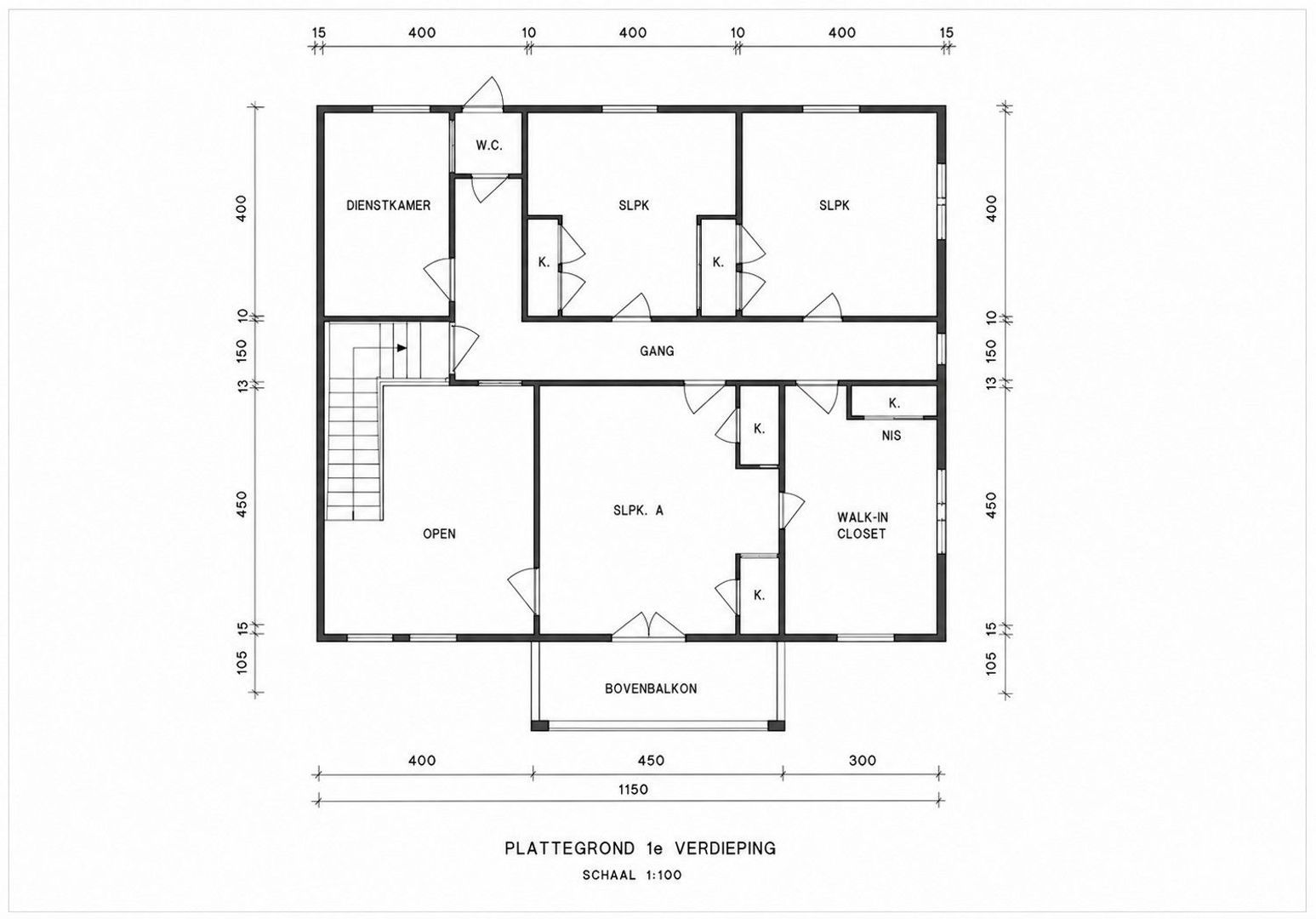 Kaya Amsterdam 24, Santa Rosa plattegrond-1