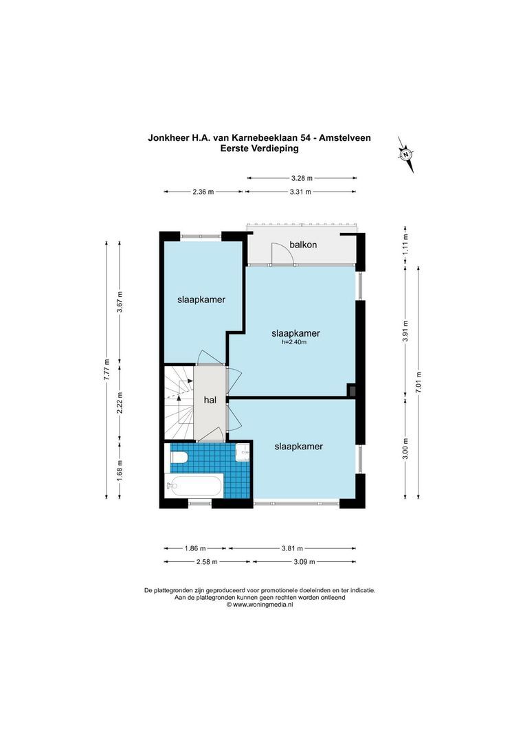 Jhr.Mr.Dr. H.A. van Karnebeeklaan 54, Amstelveen foto-17
