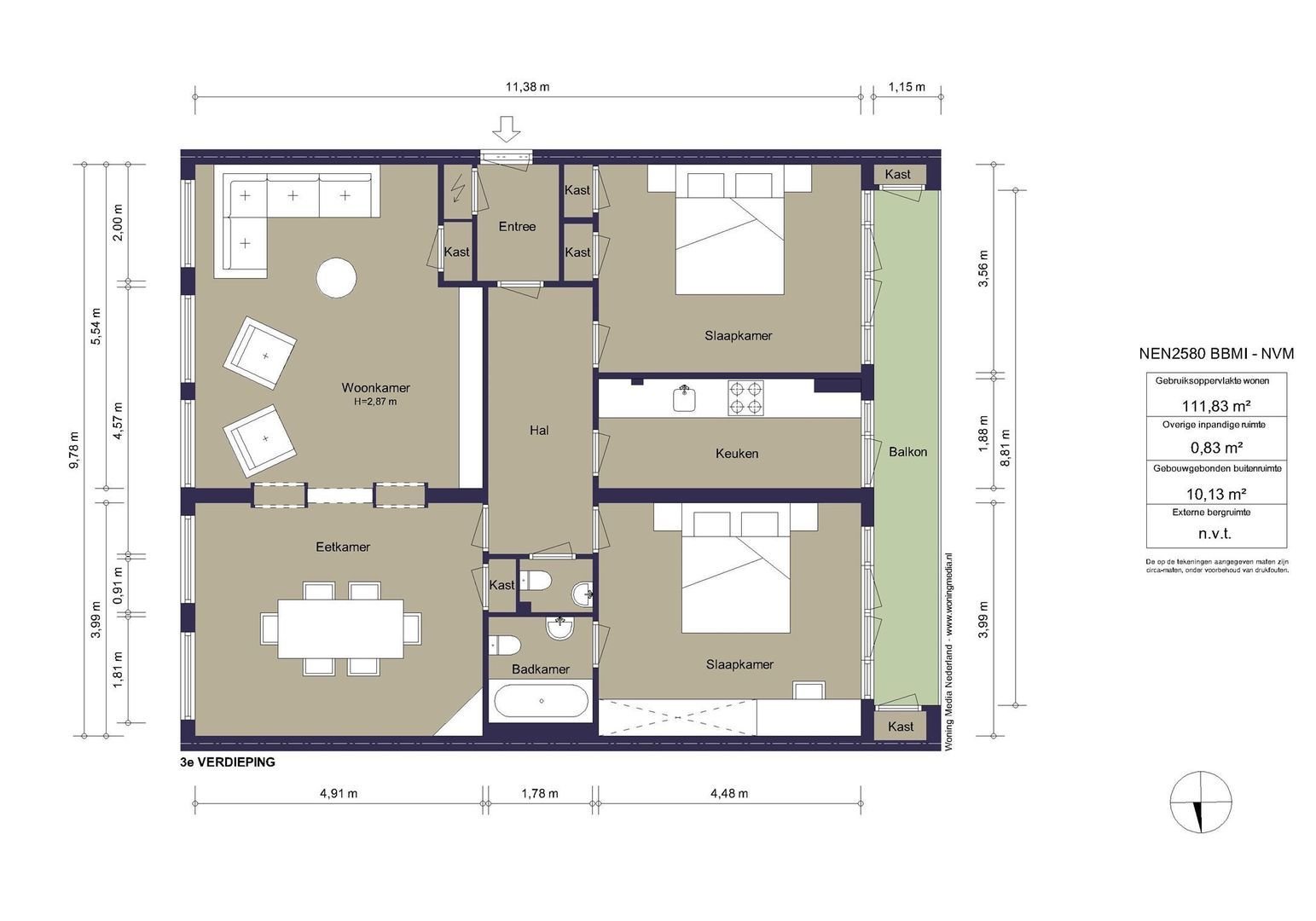 Minervaplein 32 3, Amsterdam foto-28
