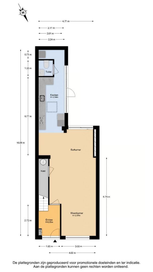 Archipelstraat 8, Haarlem plattegrond-3