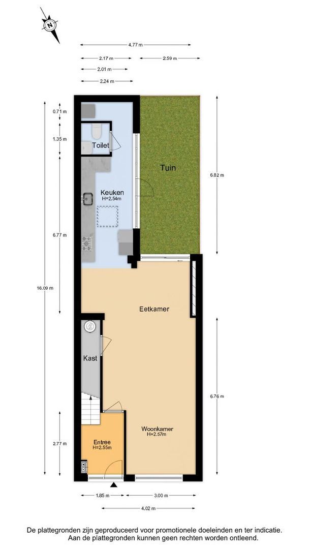 Archipelstraat 8, Haarlem plattegrond-0