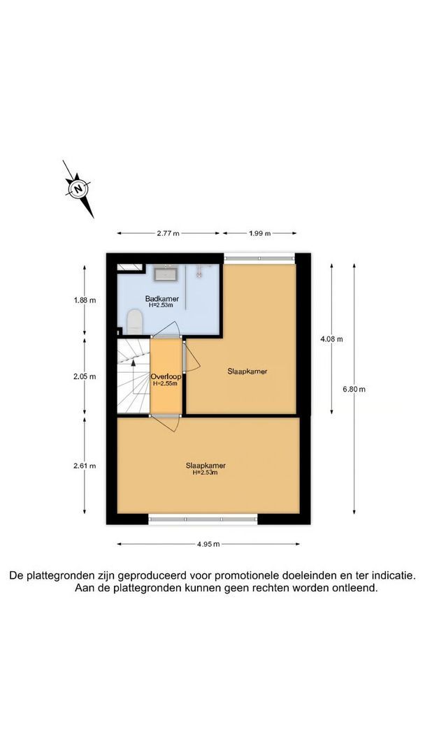 Archipelstraat 8, Haarlem plattegrond-1