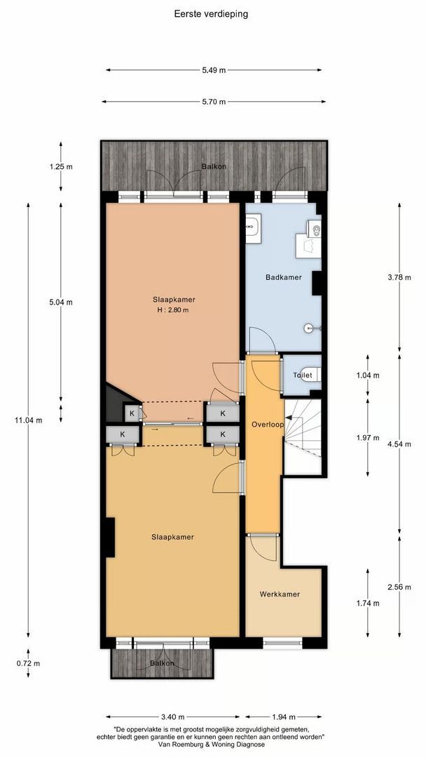 Middenweg 143 H, Amsterdam plattegrond-2