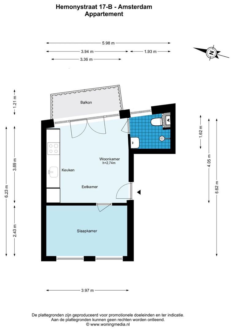 Hemonystraat 27 1, Amsterdam foto-14