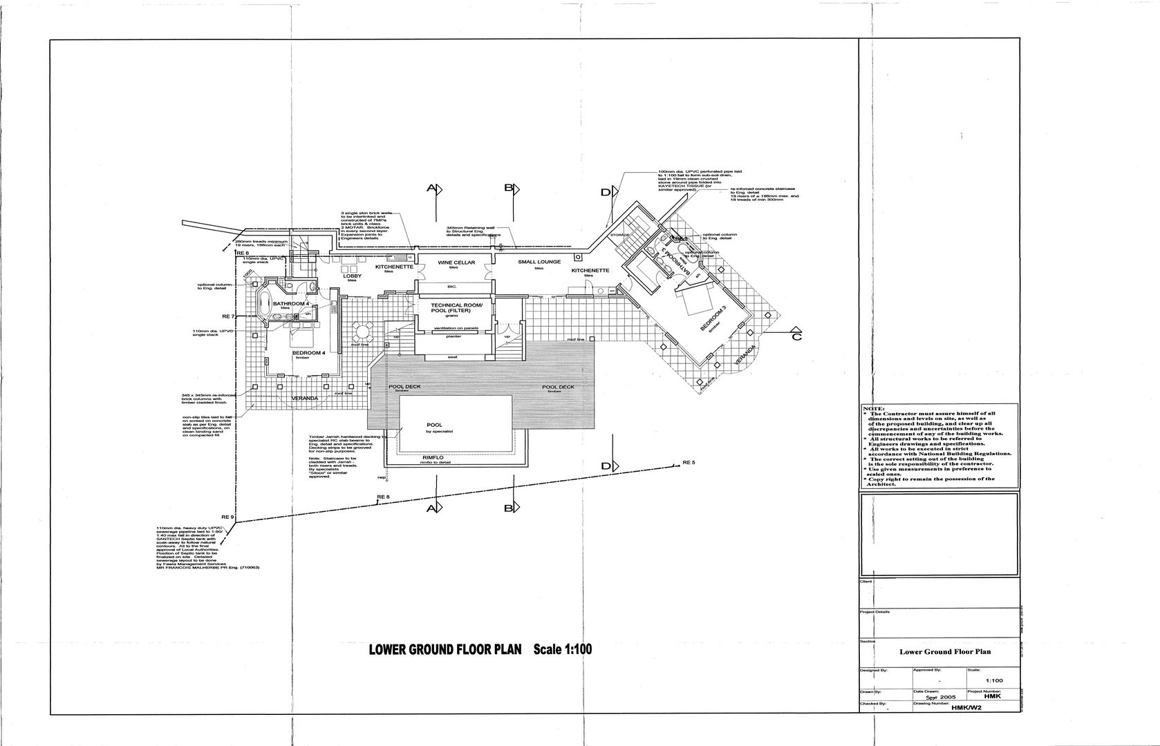 Knorhoek Estate Farm 9, SIR LOWRY'S PASS plattegrond-1