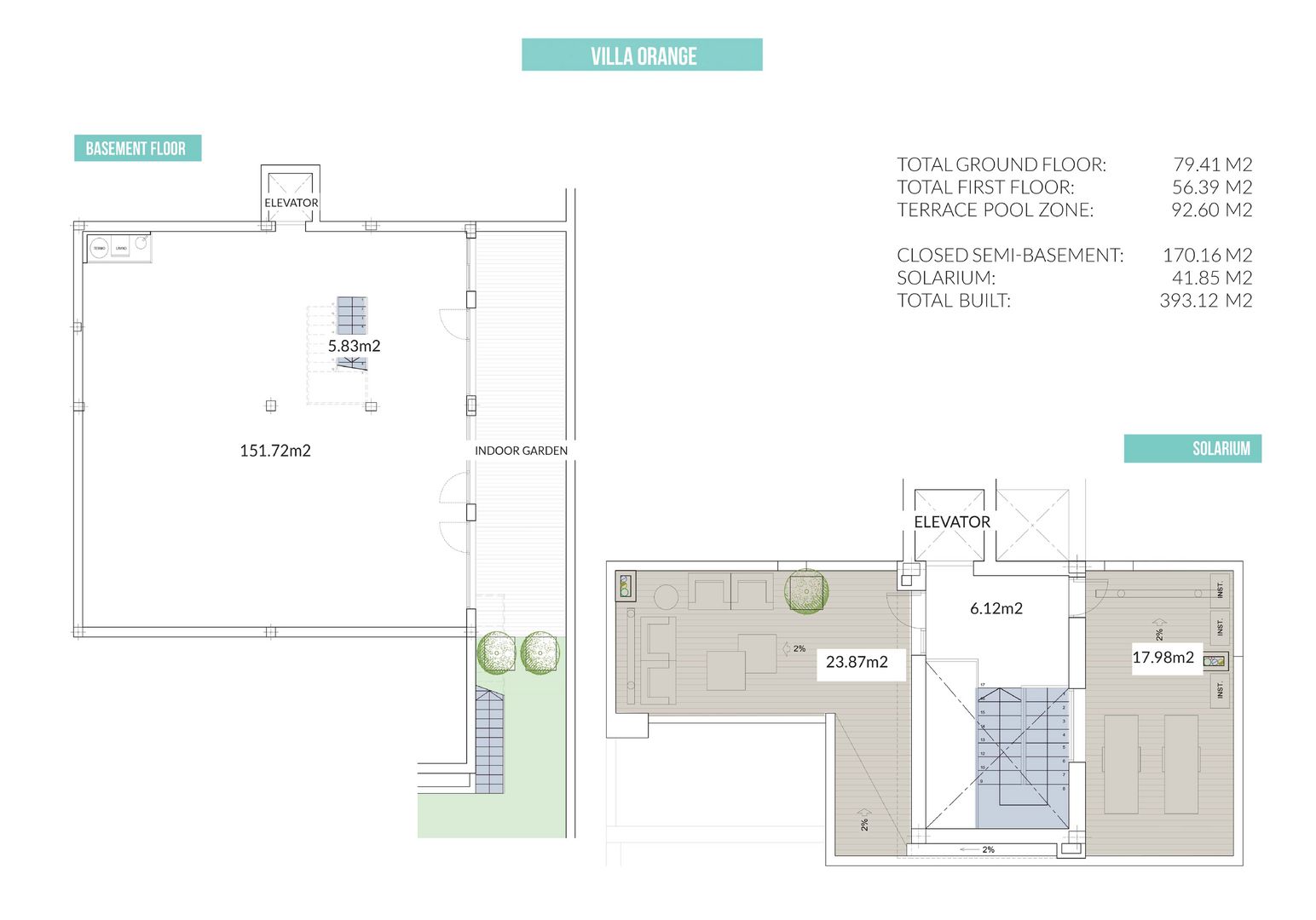 Luxury villa with Infinity pool and elevator, Finestrat plattegrond-2