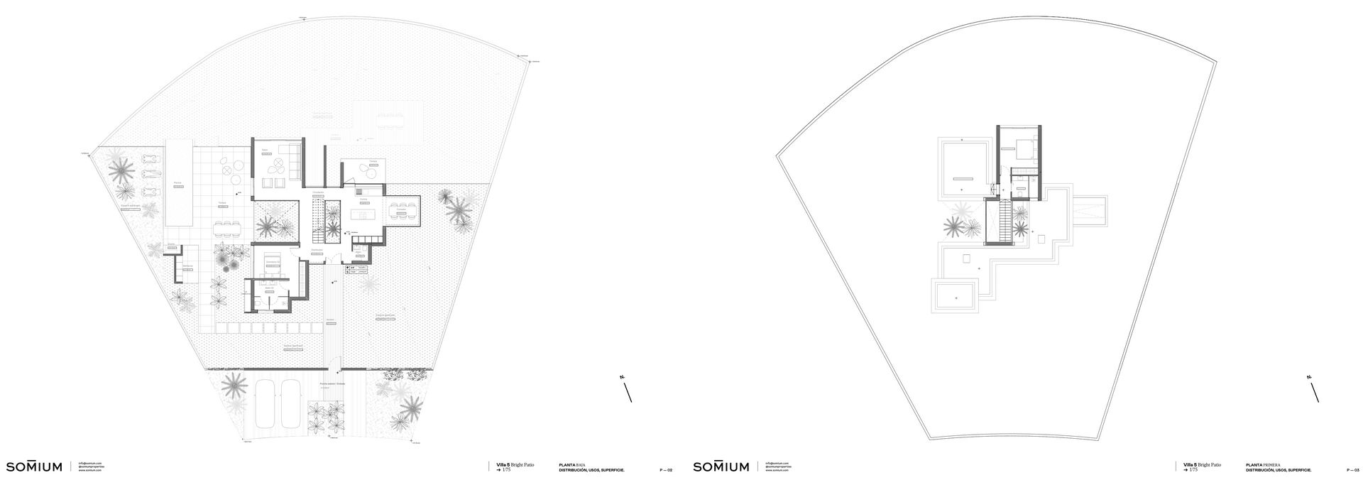 Impressive Villa Bright Patio for sale in Las Colinas Golf Resort, Orihuela plattegrond-2
