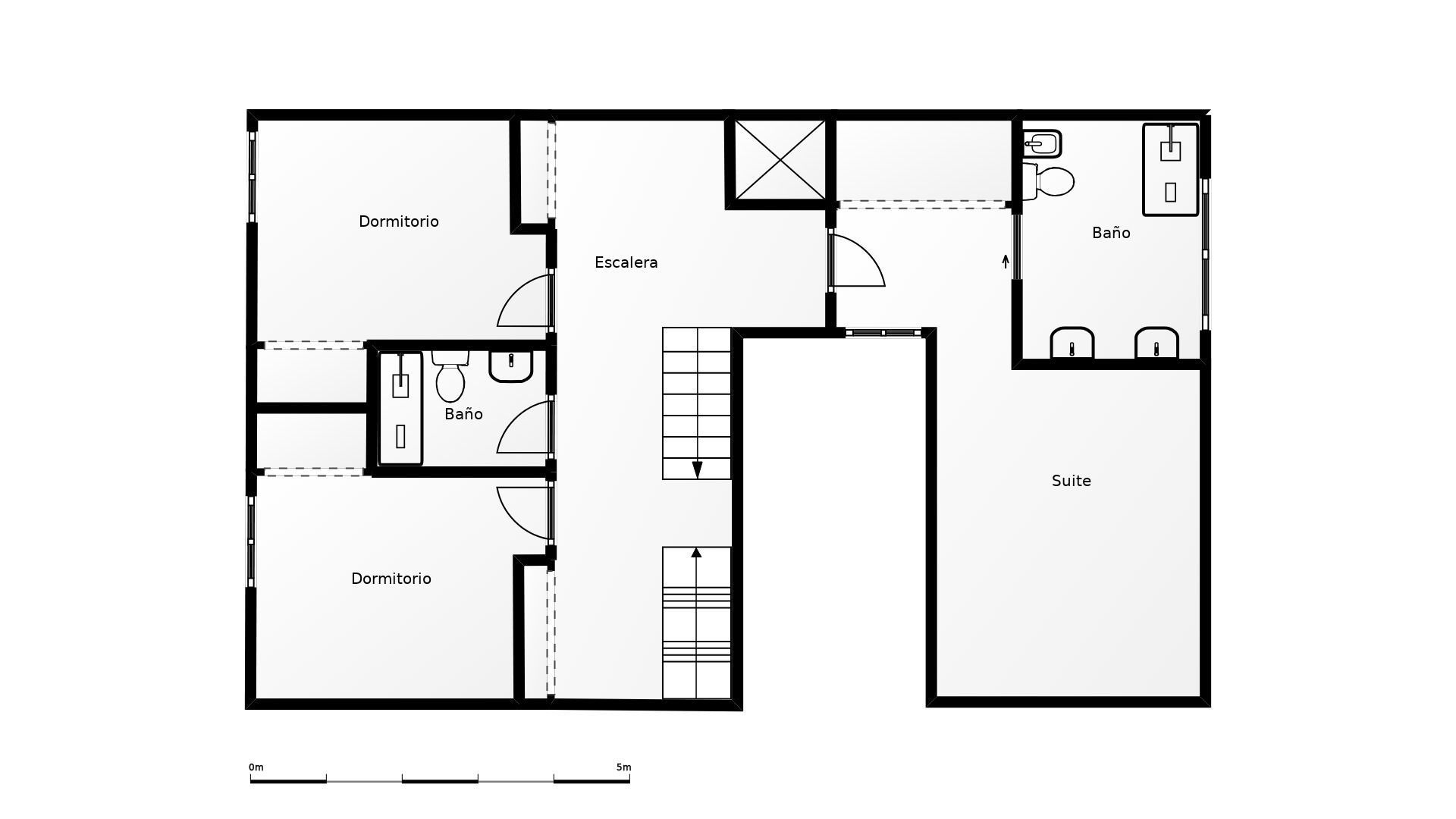 Exclusive and luxurious bungalow with elevator in El Faro 61, Alicante plattegrond-3