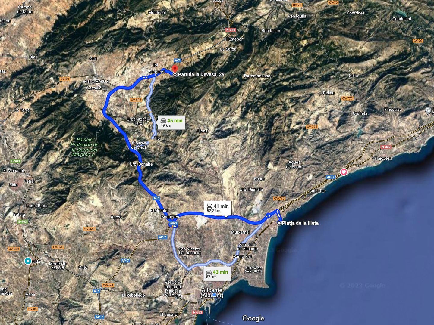 Plot for finca in Ibi, Ibi foto-18