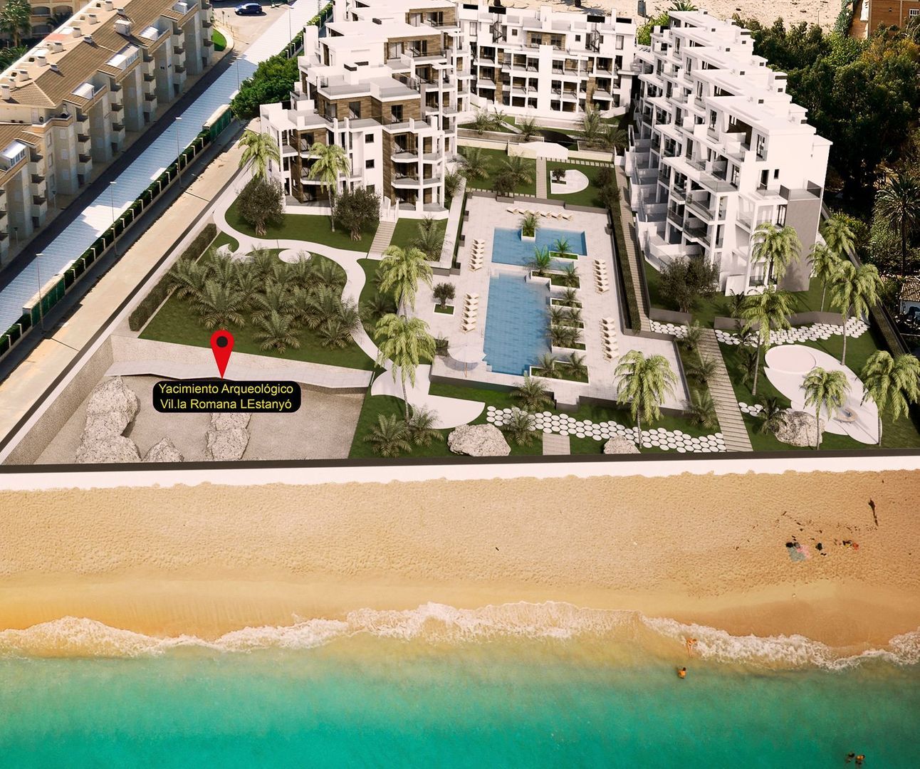 Newly developed beach frontline apartments, Denia foto-0