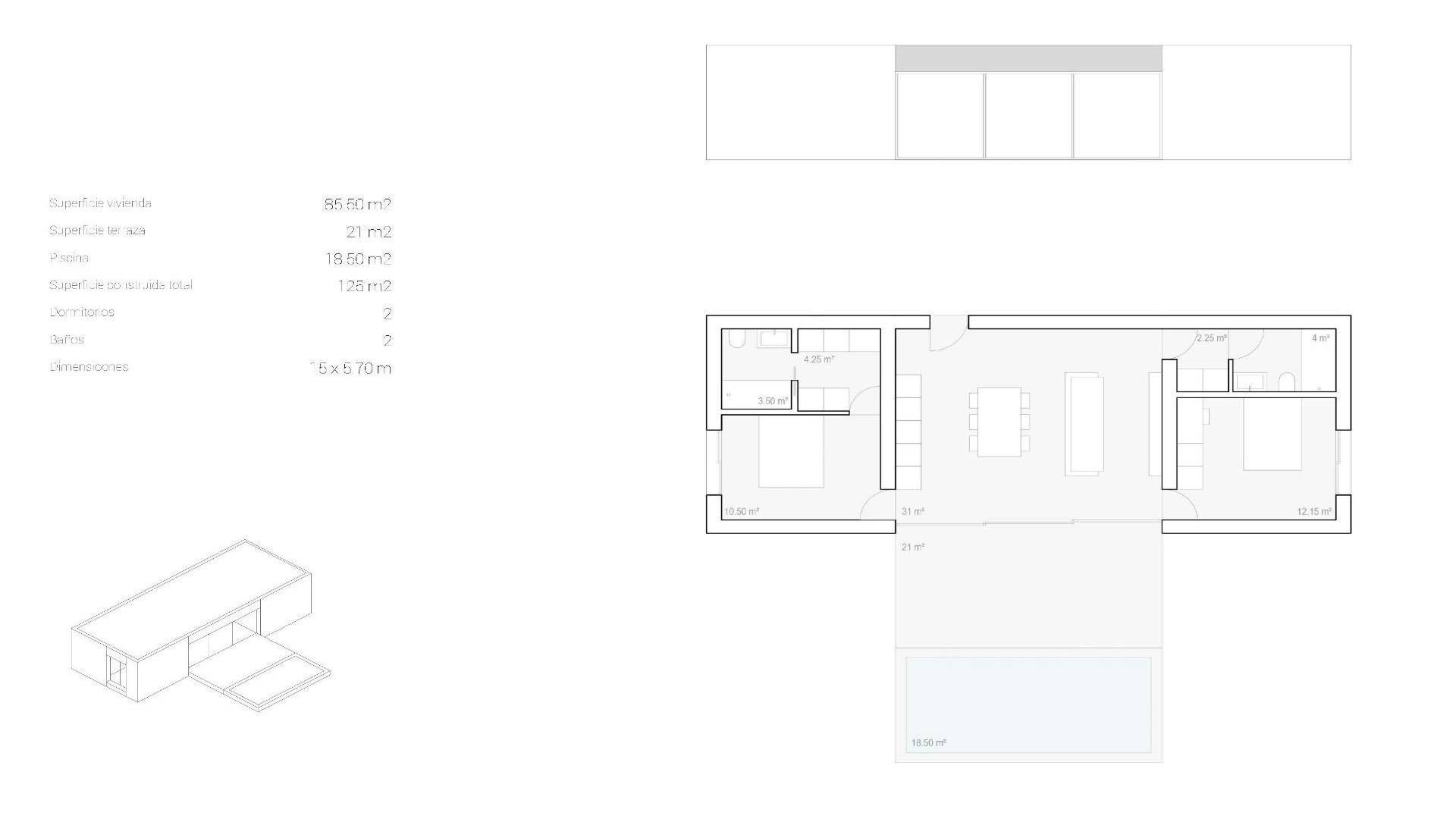 Alicante - Nabij Benidorm, Alfaz del Pi plattegrond-0