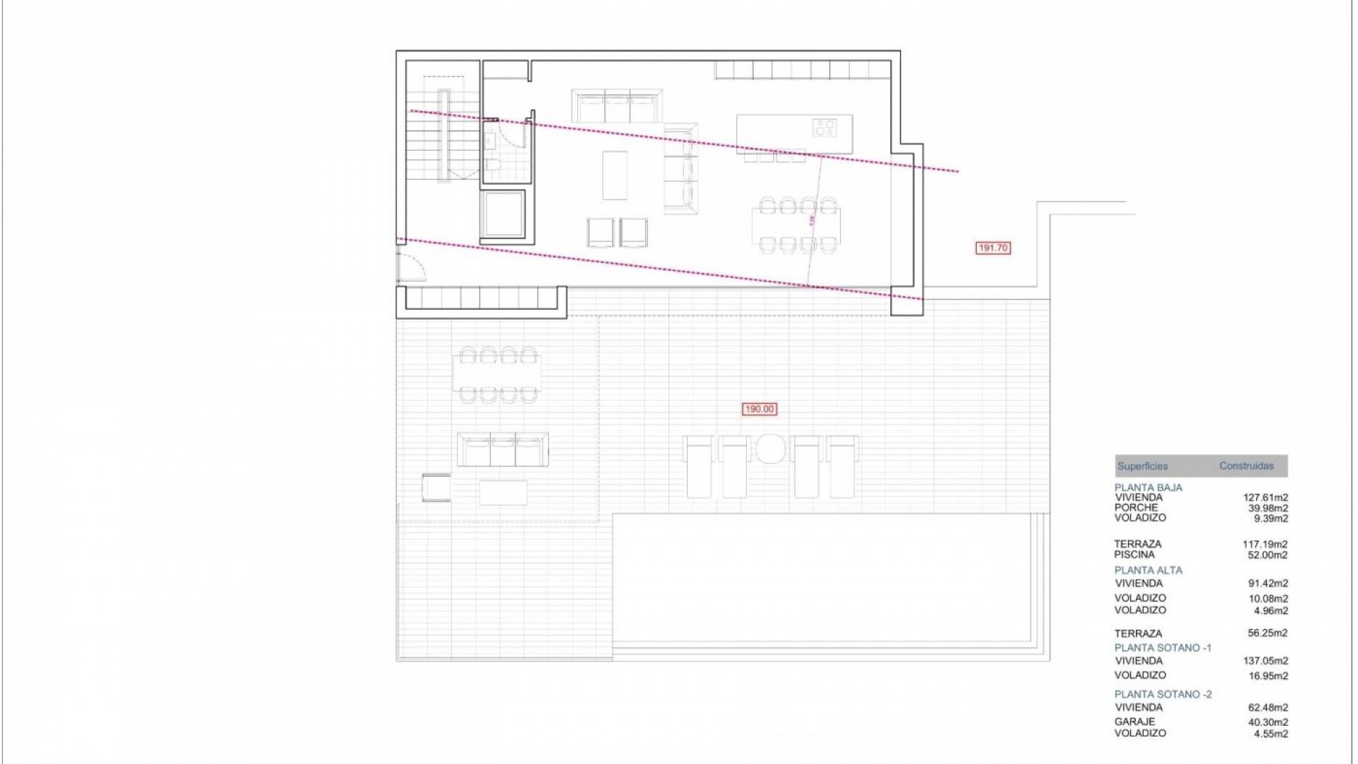 Alicante - Benissa, Benissa plattegrond-1
