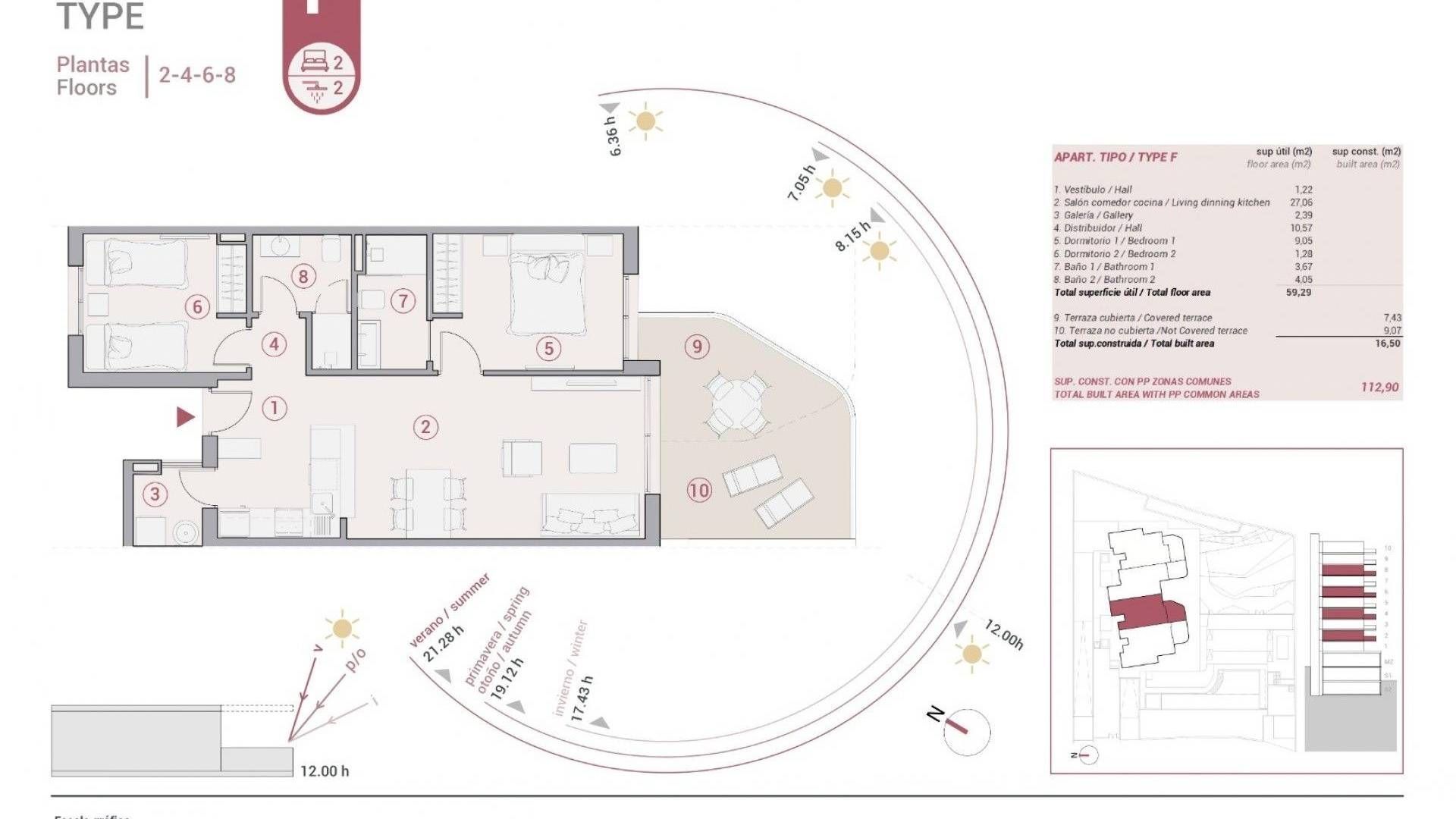 Alicante - Calpe Manzanera, Calpe plattegrond-0