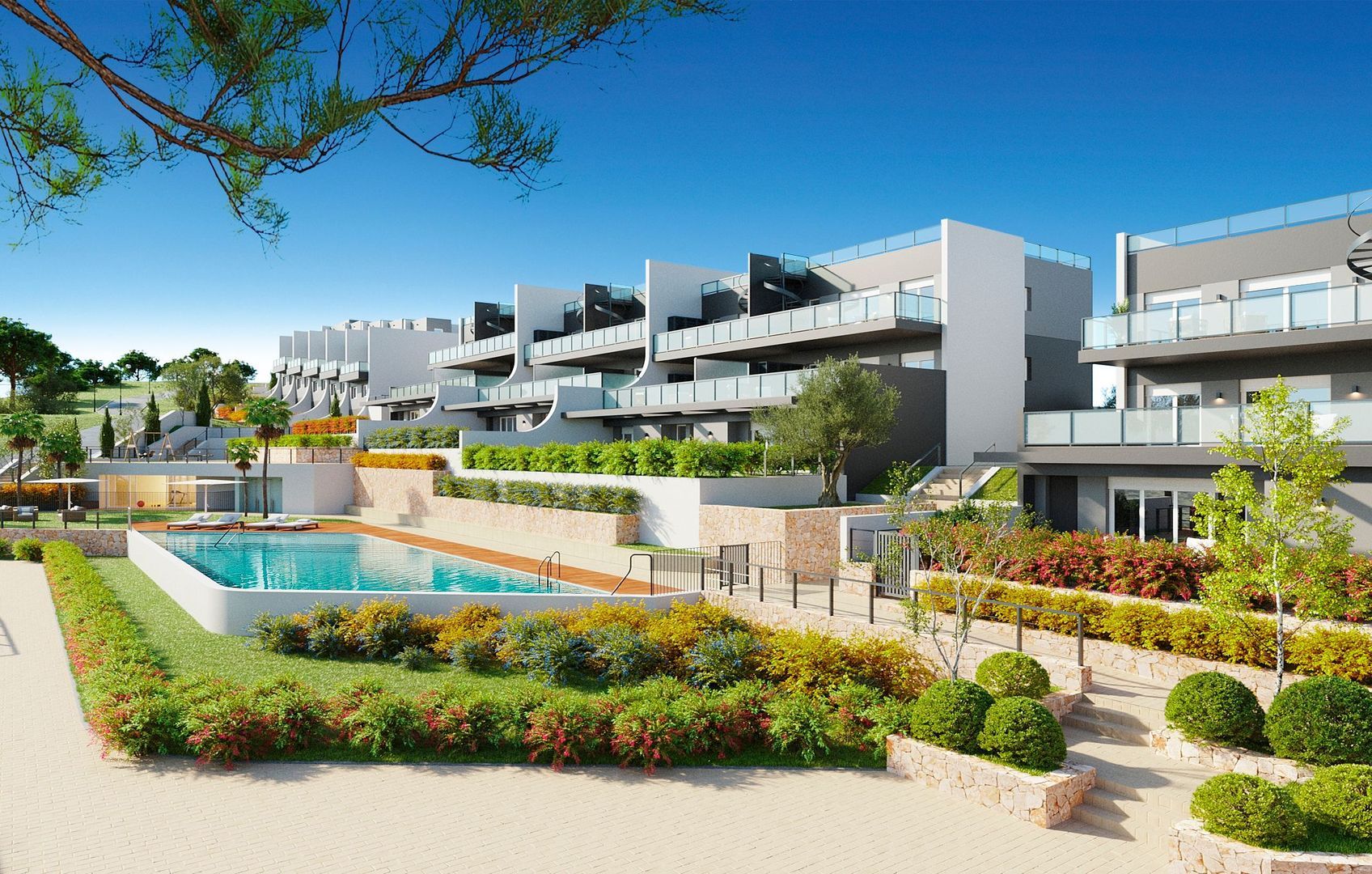 New build project with apartments - Costa Blanca, Finestrat foto-1