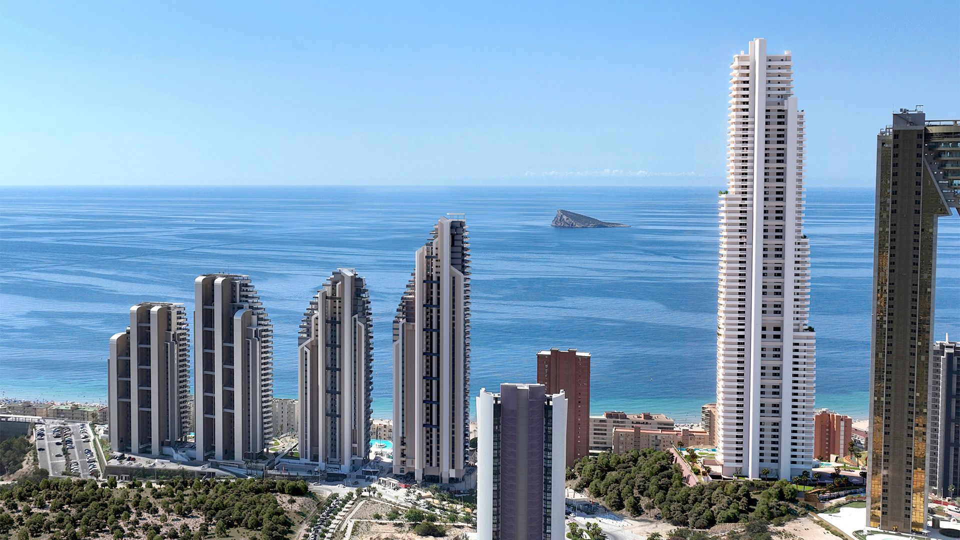 TM Tower Benidorm: Live in the Tallest Residential Building in Europe, Benidorm foto-1