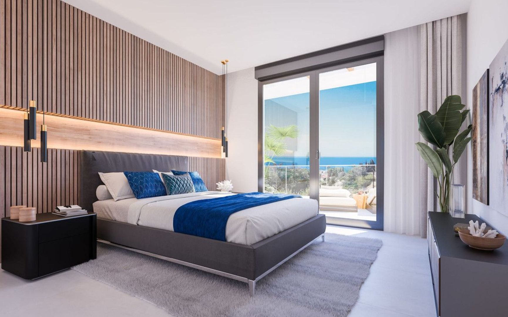 Modern apartments with sea views and top amenities, Altos de los Monteros, Málaga foto-24