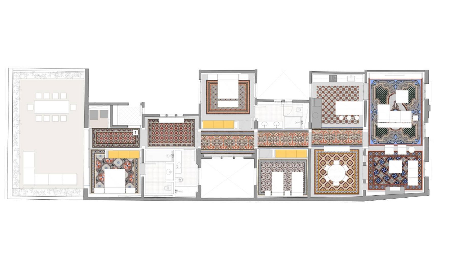 Penthouse in Barcelona's beach front, Barcelona Centre plattegrond-2