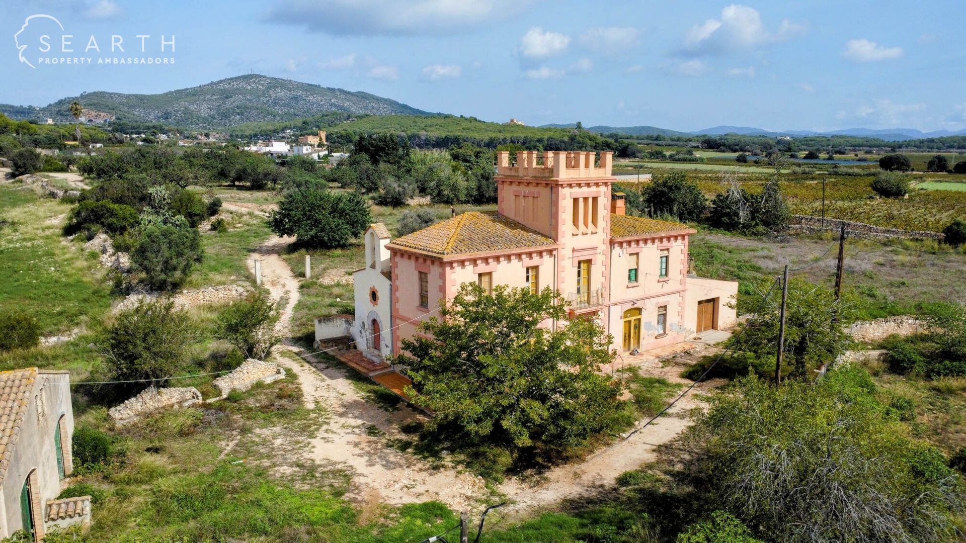 Masia and chapel, Sitges foto-0