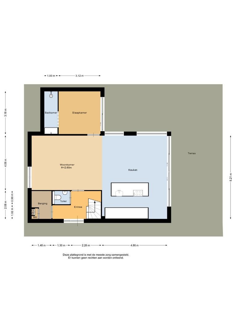Ridderstee 131, Ouddorp plattegrond-0