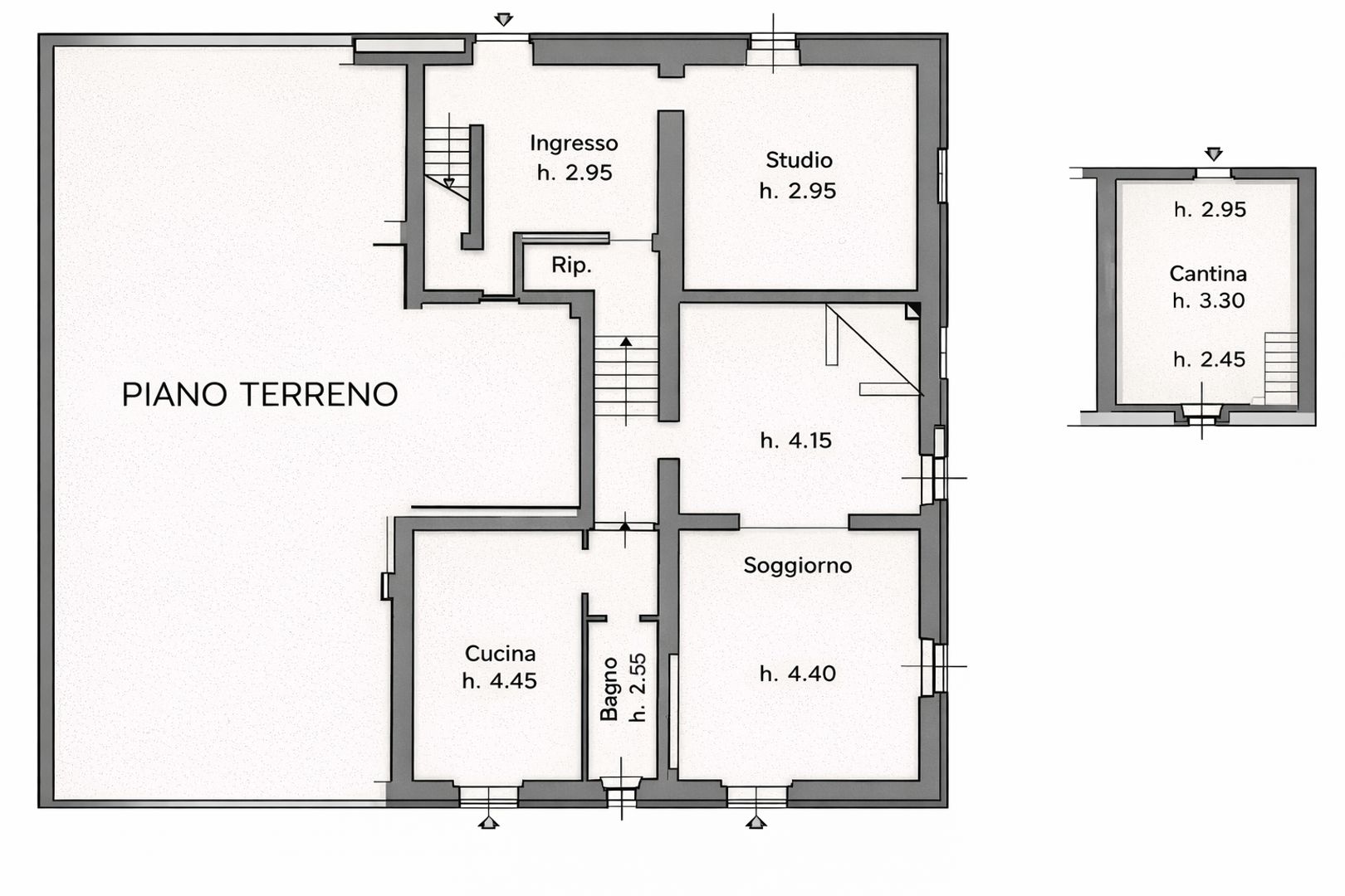 Loclità Marmoraia, 1 1, Casole d'Elsa plattegrond-3