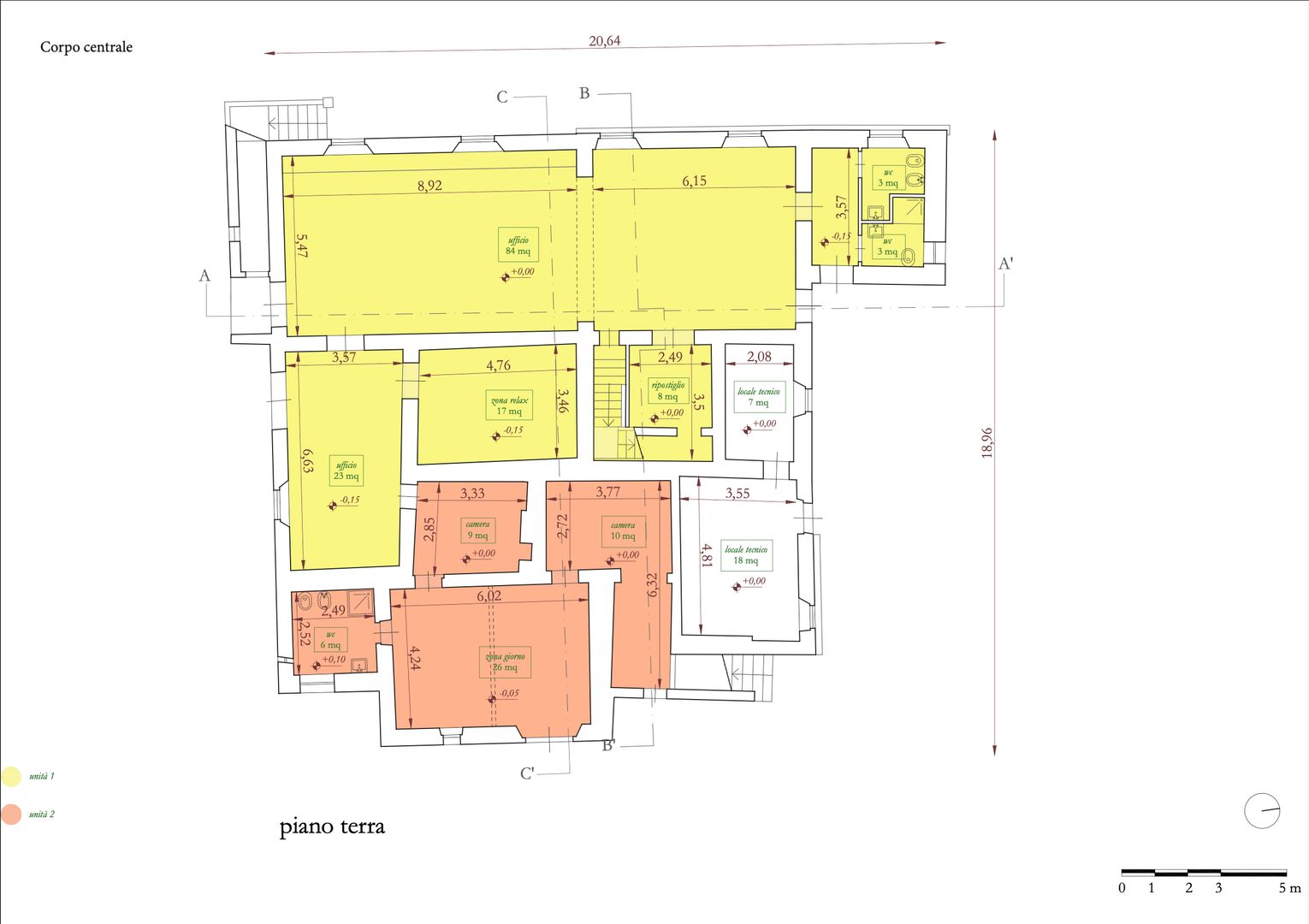 Archirivolto, Casole d'Elsa plattegrond-1