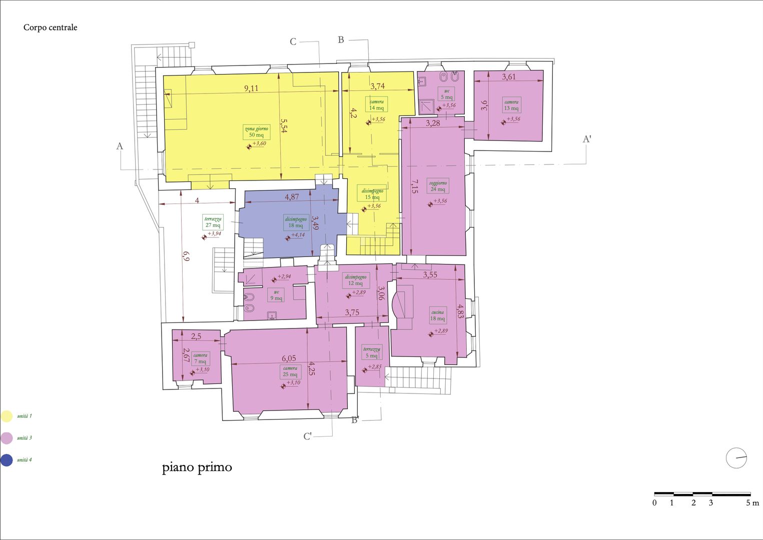 Archirivolto, Casole d'Elsa plattegrond-2