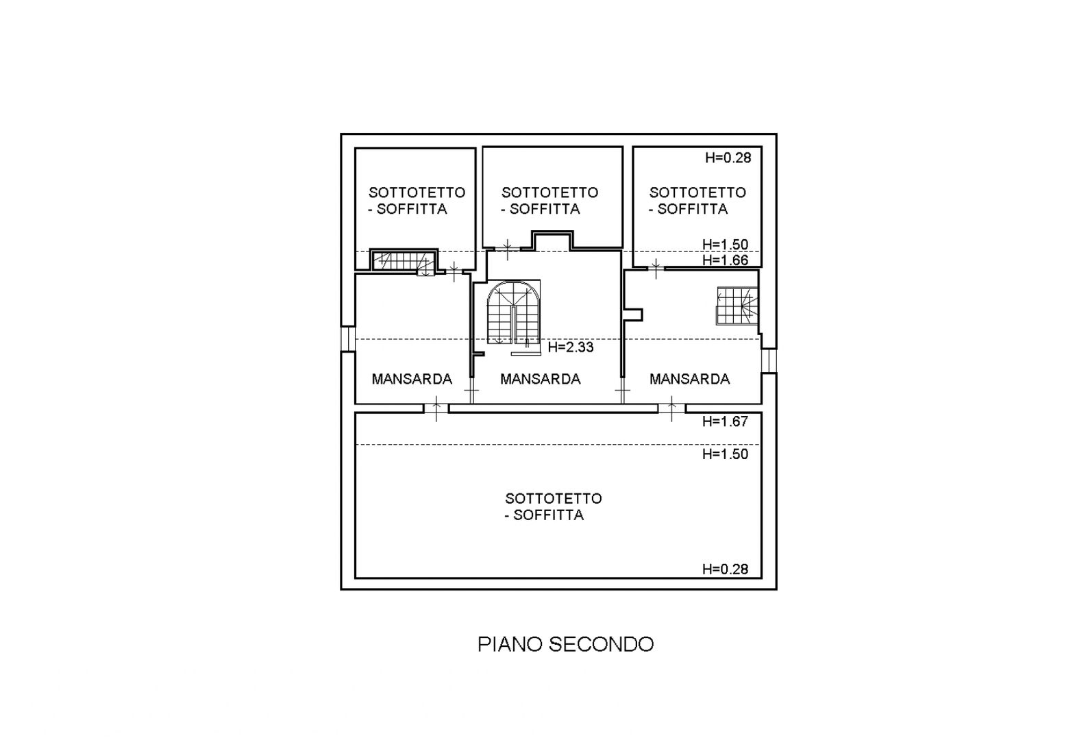 Podere la Mita, Civitella in Val di Chiana plattegrond-2
